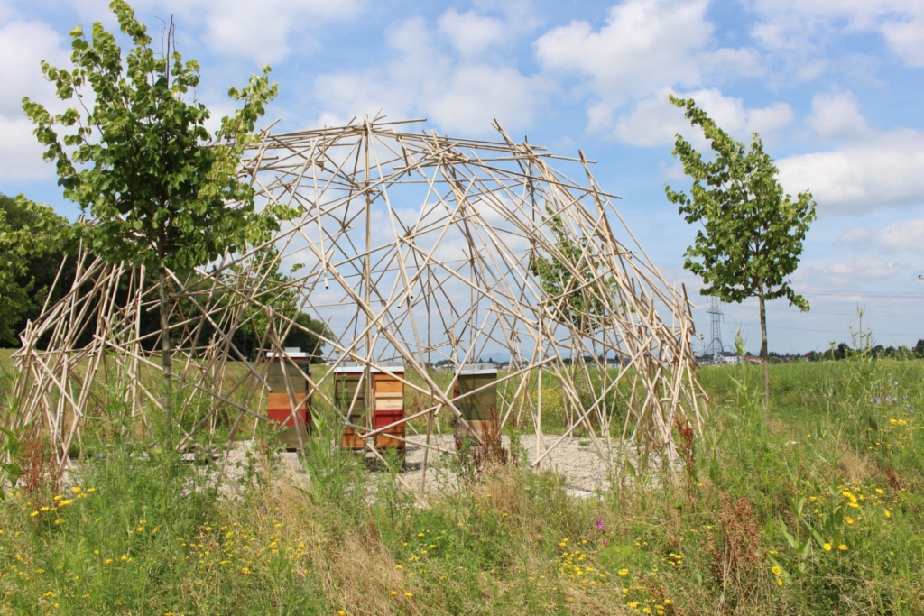 Der Bienenpavillon ist nur eine von vielen ökologischen Maßnahmen rund um Rulantica.