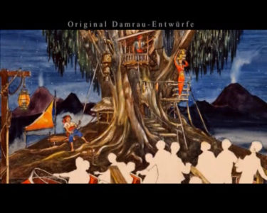Conception originale d'Ulrich Damrau : les Pirates de Batavia de 1987.