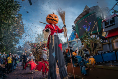 Die Parade findet jeden Tag um 17.30 Uhr statt