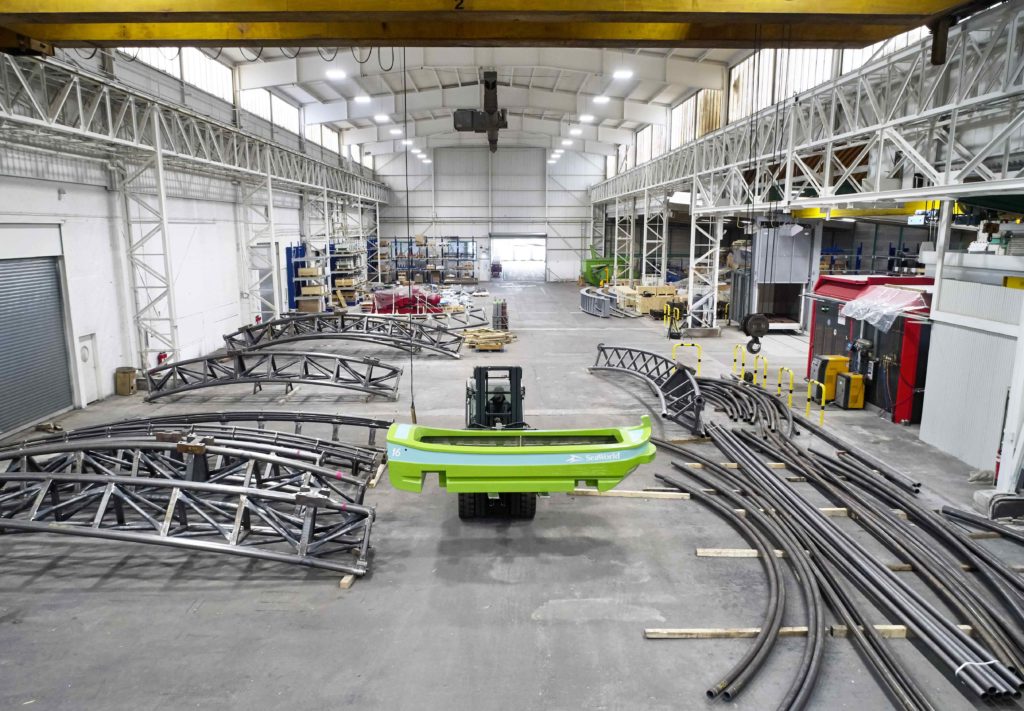 In den Produktionshallen in Waldkirch und Herbolzheim arbeiten heute circa 200 Mitarbeiter. 