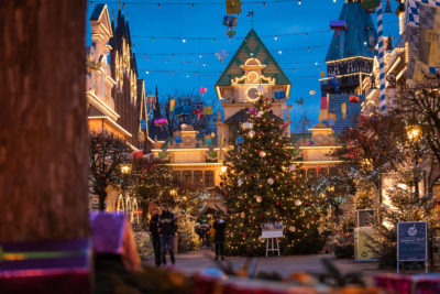 Ce sapin a été offert par la Ville de Sélestat, berceau du Sapin de Noël depuis 500 ans !