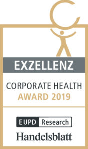 2019: Der Europa-Park wird mit dem begehrten "Corporate Health Award" ausgezeichnet