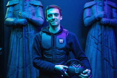 Mathis est le chef de projet de l'expérience VR « Amber Blake: Operation Dragonfly ».