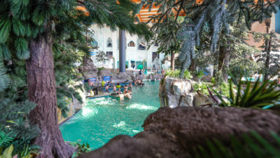 On oublierait presque l'on se trouve dans un parc aquatique !