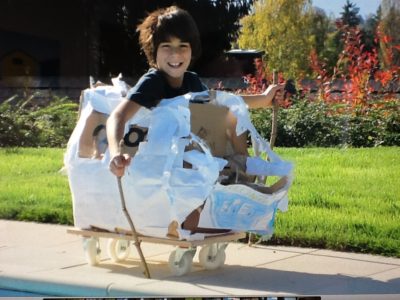Déjà enfant, il construisait ses propres attractions !