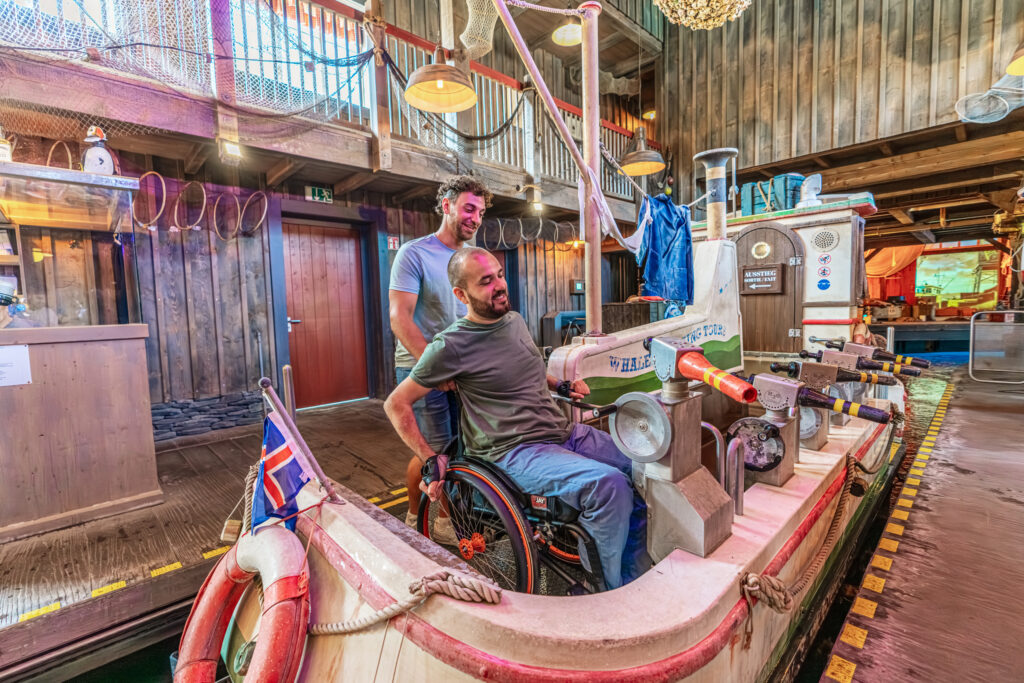 Beaucoup d'attractions sont accessibles aux personnes à mobilité réduite.