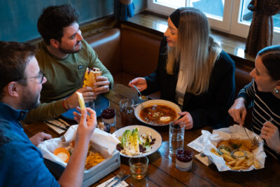La cuisine du FJORD Restaurant est plus que conviviale !