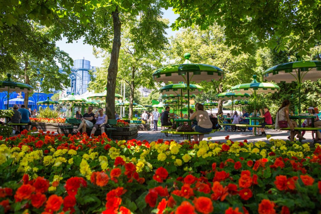 Europa-Park fleurit de toutes les couleurs.