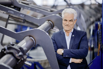 Christian Freiherr von Elverfeldt ist Geschäftsführer mit Leidenschaft. Die Firma MACK Rides produziert in Waldkirch Achterbahnen jeder Art.