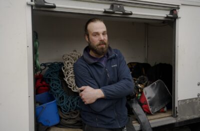 Julien Thillou, cordiste à Europa-Park