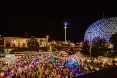 Soirée Silent Disco sur la place Mario Botta